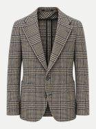TAGLIATORE Slim-Fit Sakko mit Check-Muster et851brown bei Robert Ley