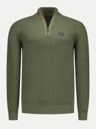 NZA New Zealand Auckland Baumwoll-Troyer 1783-SCOUTING GREEN MELANGE bei Robert Ley