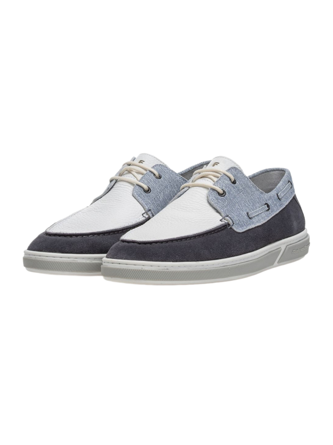 van Bommel Schuhe Dark Blue Suede bei Robert Ley
