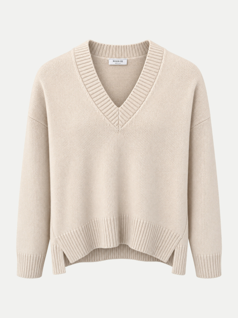 Peserico Strickpullover aus Woll-Seide-Mix bei Robert Ley