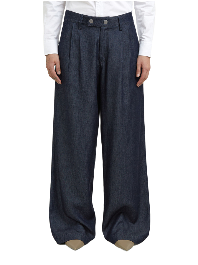 G-STAR RAW Wide-Leg Chino in Denim-Optik bei Robert Ley
