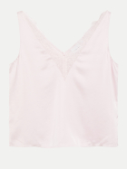 Comma Satintop mit Spitze 4167-LILAC/PINK bei Robert Ley