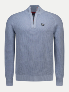NZA New Zealand Auckland Baumwoll-Troyer 2694-SOFT OCEAN MELANGE bei Robert Ley