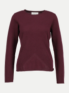 Robert Ley Strickpullover aus Kaschmir 557-cabernet bei Robert Ley