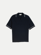 Tom Tailor Casual Strick-Poloshirt 10668-sky captain blue bei Robert Ley