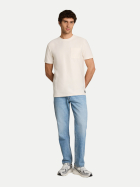Tom Tailor Denim T-Shirt mit Brusttasche 10348-Gardenia White bei Robert Ley