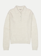 Garcia Pullover mit Polokragen 1448-WHITE bei Robert Ley