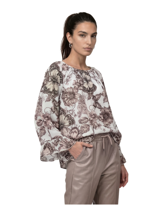 Monari Bluse mit Blumenmuster bei Robert Ley