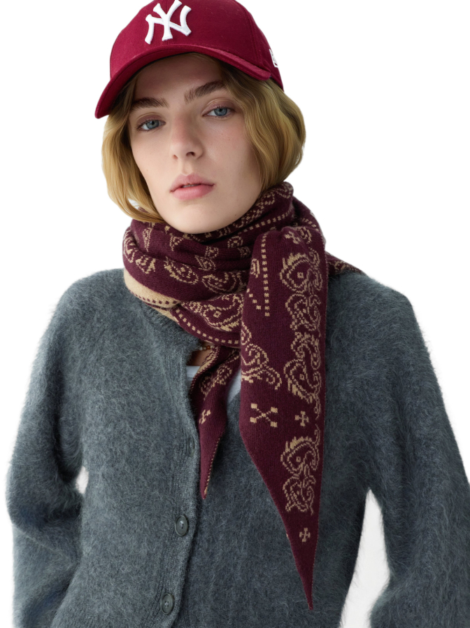Guest in Residence Paisley Kaschmir-Bandana bei Robert Ley