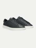 BOSS Black Leder- Sneaker Kieran 002-Black bei Robert Ley