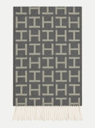 Dante Schal mit grafischem Monogramm-Muster 5 bei Robert Ley