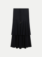 Dorothee Schumacher Rock MODERN FLOW 999-pure black bei Robert Ley