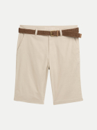 Tom Tailor Casual Chino Shorts 11032-Cashew Beige bei Robert Ley