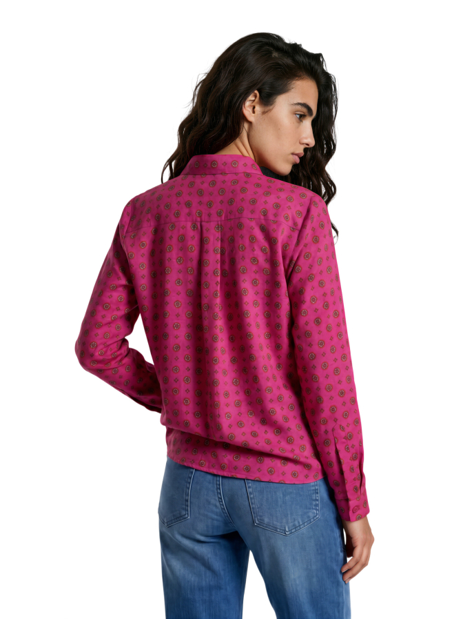 Milano Italy Hemdbluse mit Blumenmuster bei Robert Ley