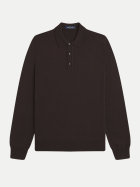 Fred Perry Langarm-Poloshirt 33c-richbrown bei Robert Ley
