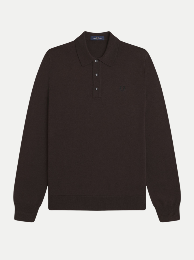 Fred Perry Langarm-Poloshirt bei Robert Ley