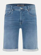 Mac Bermuda Shorts Jogn H245 summer blue used authenti-Trousers MAC Men bei Robert Ley