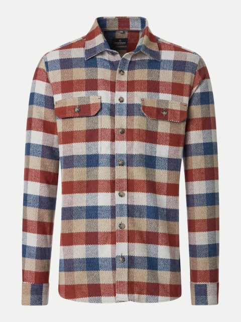 Casamoda Overshirt mit Karo-muster bei Robert Ley