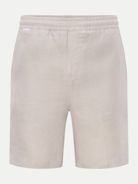 04651/ A trip in a bag Regular-Fit Leinenshorts Beach Bermuda 003 bei Robert Ley