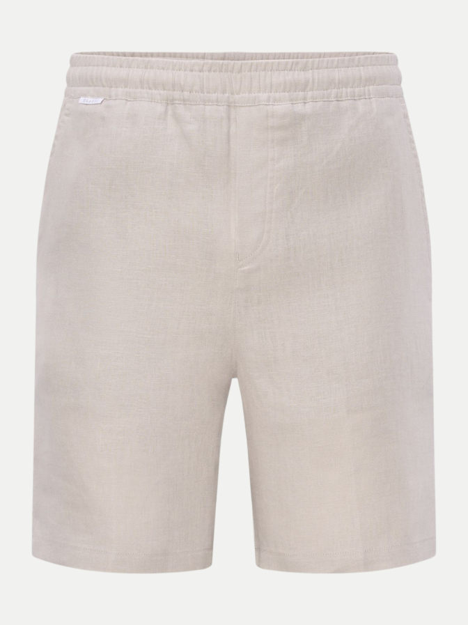 04651/ A trip in a bag Regular-Fit Leinenshorts Beach Bermuda 003 bei Robert Ley