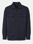 Casamoda Sweatjacke mit Brusttaschen 108-108 blau bei Robert Ley
