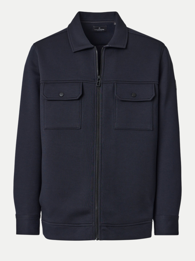 Casamoda Sweatjacke mit Brusttaschen bei Robert Ley