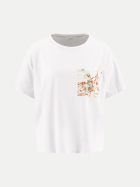 Fynch-Hatton T-Shirt mit Brusttasche 122-MILK bei Robert Ley