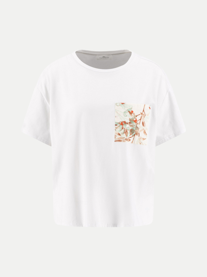 Fynch-Hatton T-Shirt mit Brusttasche bei Robert Ley