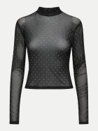 Only Top Sival 177911001-Black/CLOUD DANCER DOTS bei Robert Ley