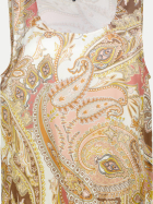 Monari Blusen-Top mit Paisleymuster 525-mocca gemustert bei Robert Ley