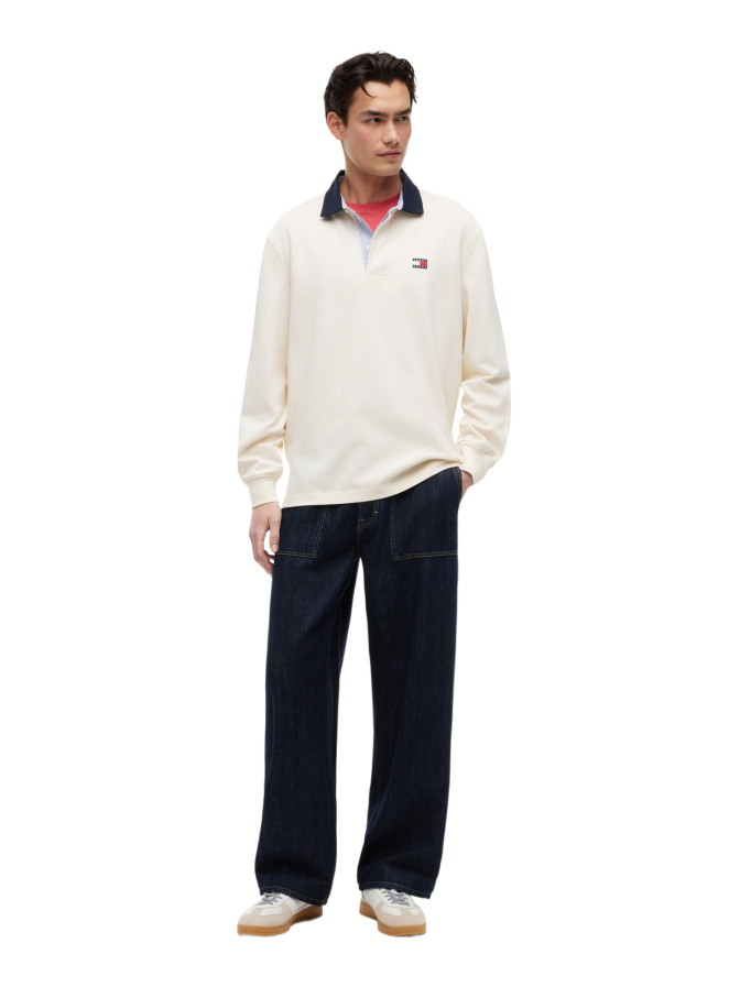 Tommy Jeans Regular-Fit Rugby Shirt bei Robert Ley