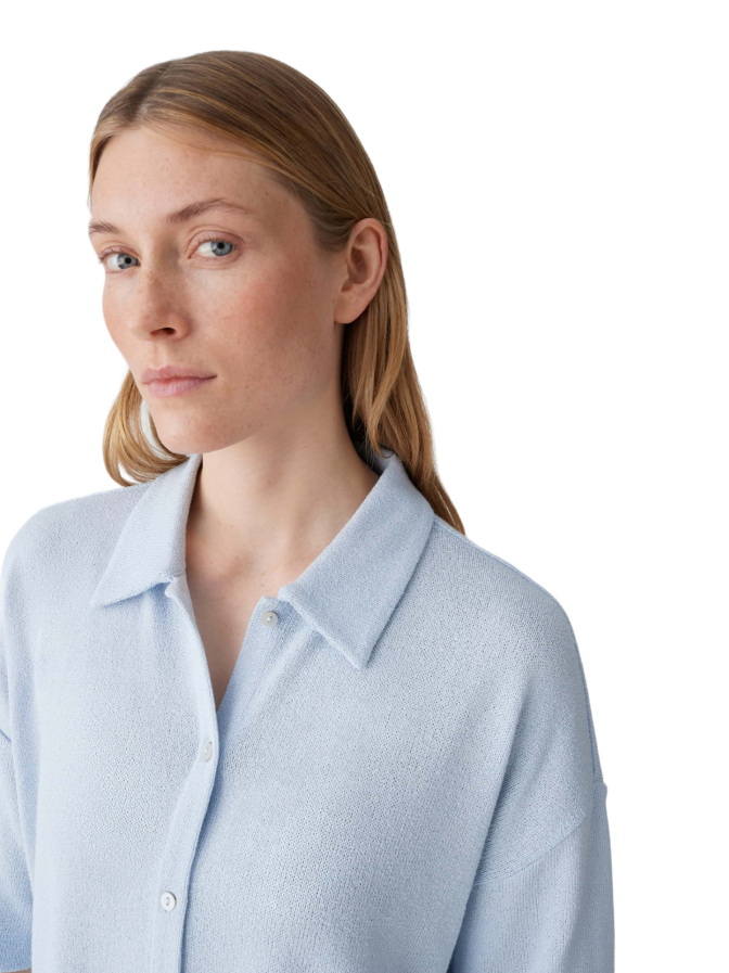 Opus Jerseyshirt Sitrica in feiner Strickoptik bei Robert Ley