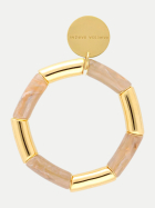 Vanessa Baroni Armband Flex gold-biancone marble bei Robert Ley