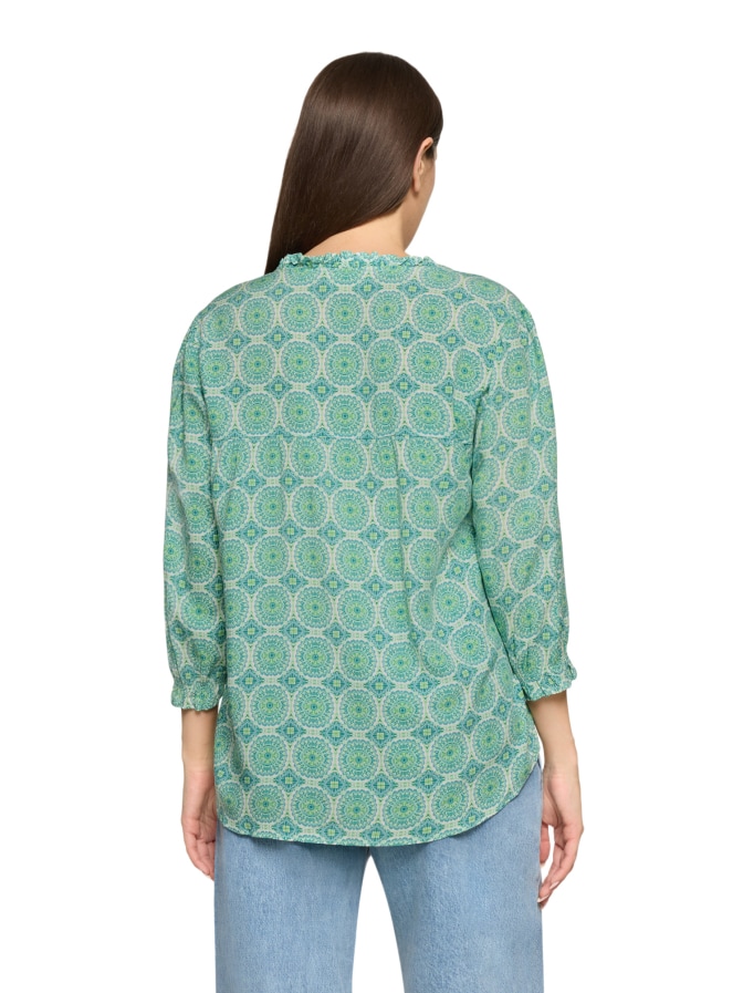 Cartoon Bluse mit 3/4 Arm bei Robert Ley