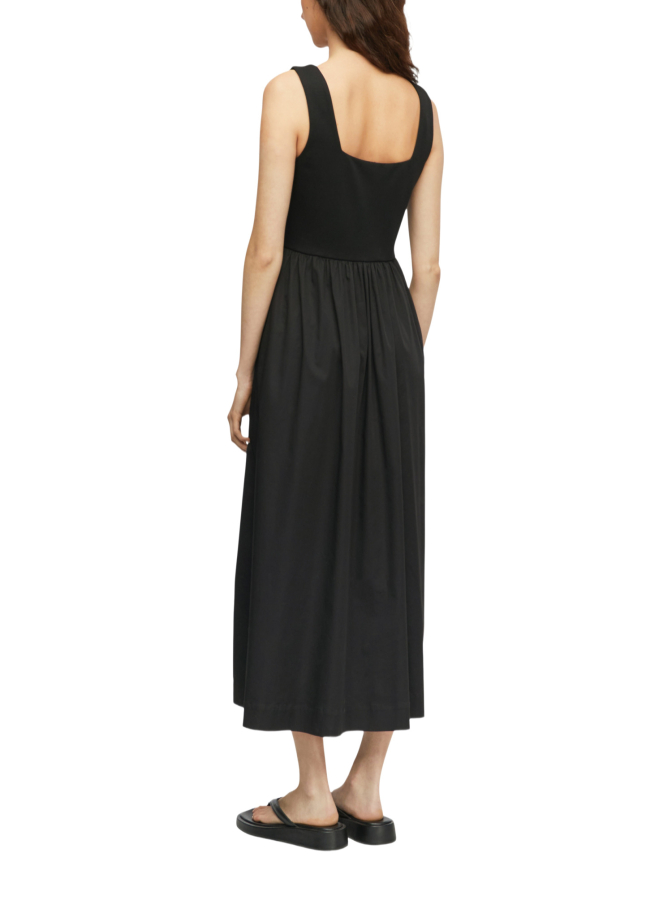 Comma Midi-Kleid im Fabricmix bei Robert Ley