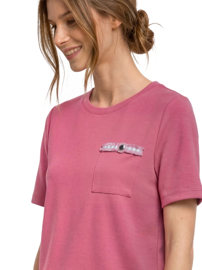 Street One T-Shirt mit Brusttasche bei Robert Ley