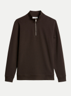 Marc O'Polo DENIM Sweat-Troyer 1347-Chocolate Brown bei Robert Ley