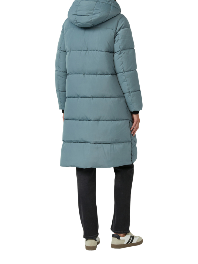 s.Oliver RED LABEL Steppmantel mit Teddyplüsch-Kapuze bei Robert Ley