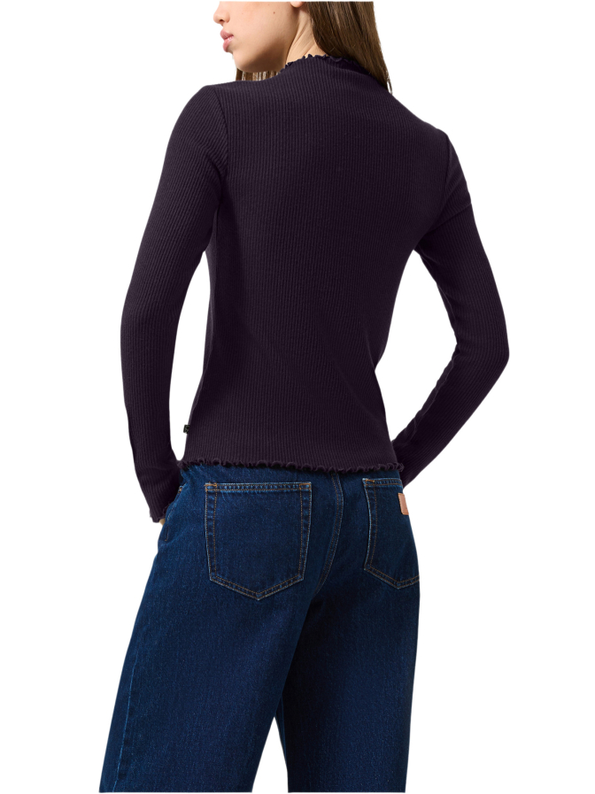 Q/S designed by Langarmshirt in Melange-Optik bei Robert Ley