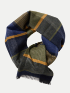Casamoda Schal mit Kariertem Muster 370-370 grUEn bei Robert Ley