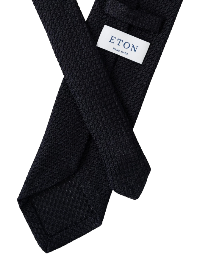 Eton Seidenkrawatte in Strickoptik bei Robert Ley