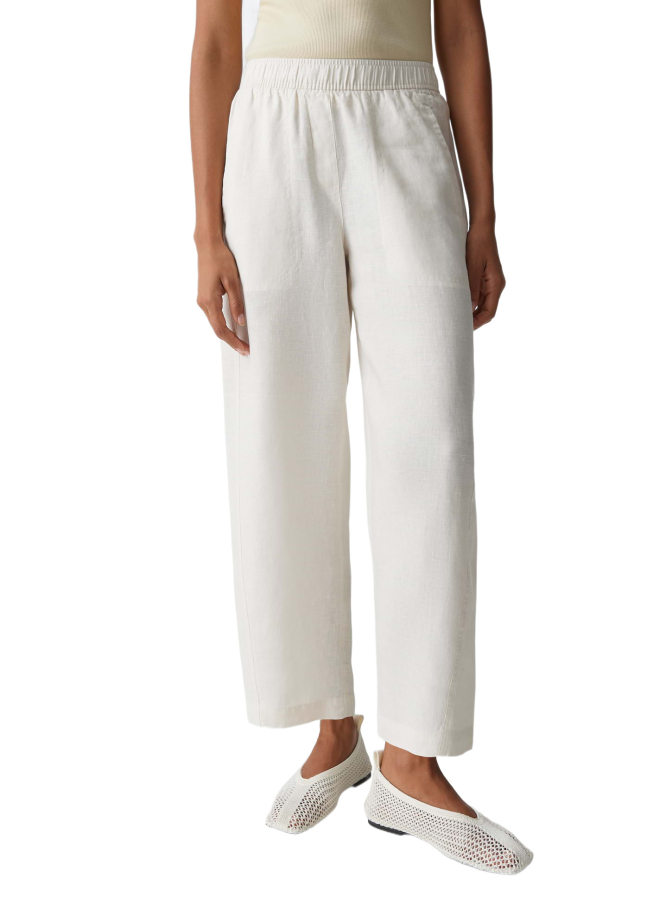 Opus Barrel- Fit Hose Myha linen bei Robert Ley