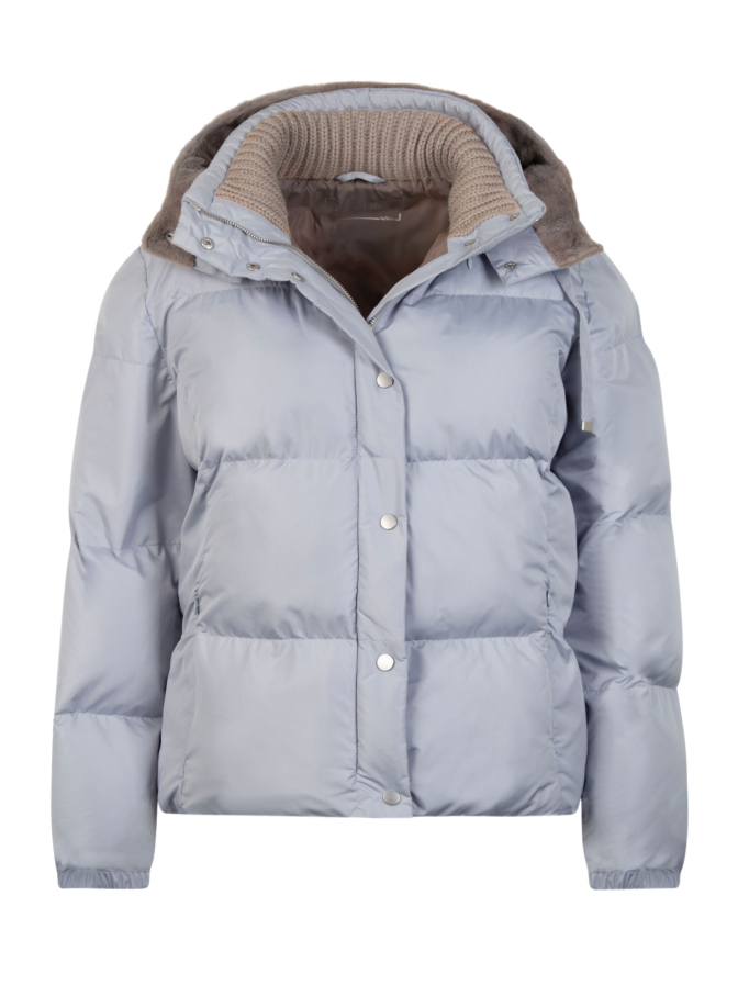 White Label Kurze Steppjacke mit Kapuze bei Robert Ley