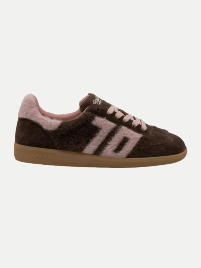 Back 70 Sneaker Mohair Coffee Pink bei Robert Ley