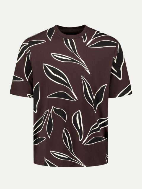 No Excess T-Shirt mit Allover-Print bei Robert Ley
