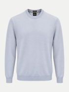 BOSS Black Regular-Fit Pullover Leno 474-Open Blue bei Robert Ley