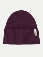 Marc O'Polo Mütze in Rippstrick-Optik 5795-Pure Plum bei Robert Ley