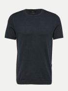 s.Oliver BLACK LABEL Feinstrick T-Shirt 5920-BLUE bei Robert Ley