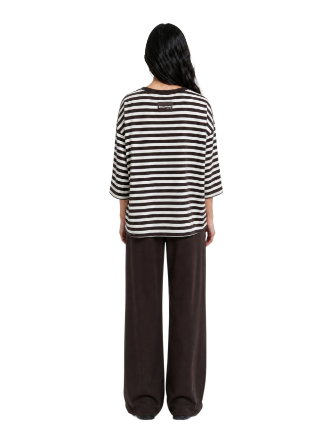 Smith & Soul Sweatshirt mit Streifenmuster bei Robert Ley