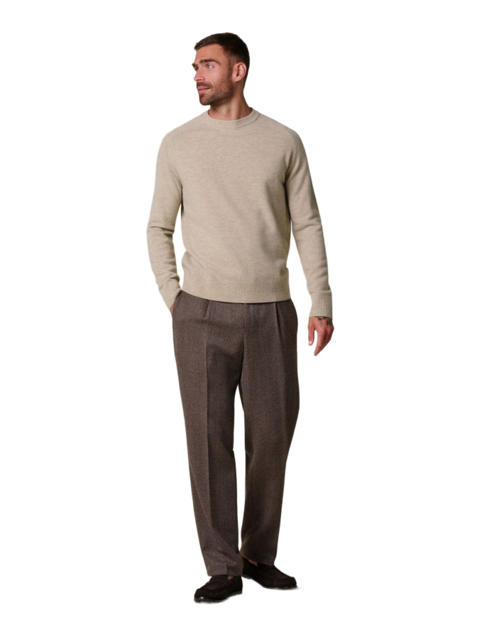 PROFUOMO Pullover Soft Wolle Crewneck bei Robert Ley